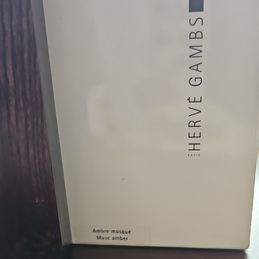 NIB Herve Gambs Monolith Wood Art With Musc Amber Room Spray - Rare Scent - Picture 2 of 6
